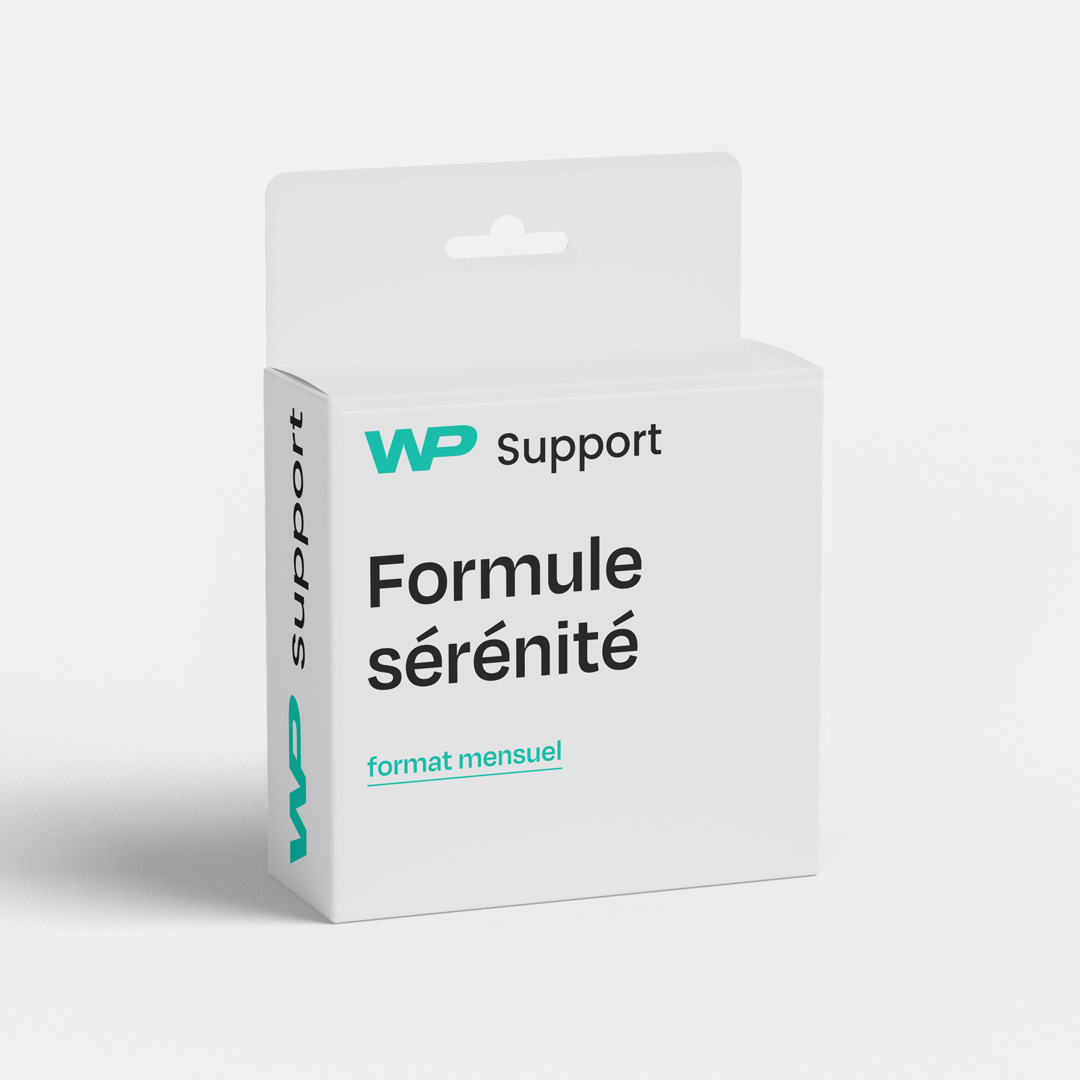 Formule Sérénité